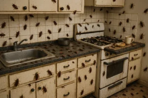 csótányfertőzés jelei